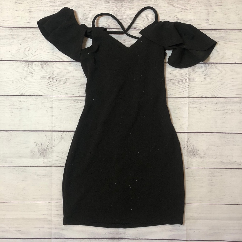 Sparkling Black Dress - Charlotte Russe